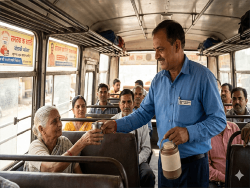 Inspirational Haryana Conductor