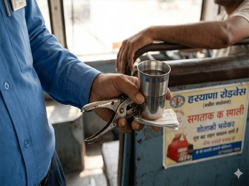 Inspirational Haryana Conductor