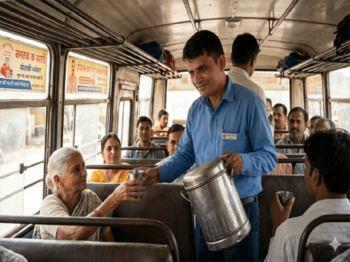 Inspirational Haryana Conductor