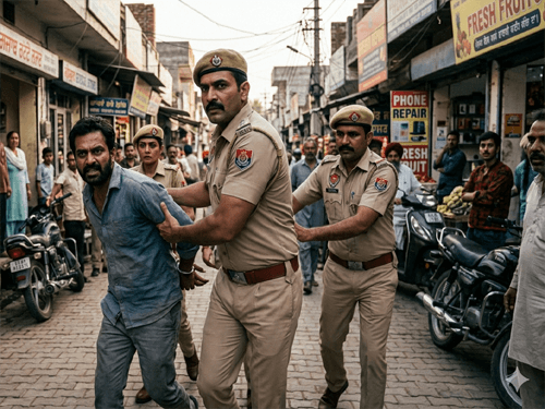 Ludhiana Crime News एआई से तैयार फोटो।